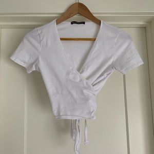 Brandy Melville wrap top